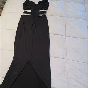All black Formal dress